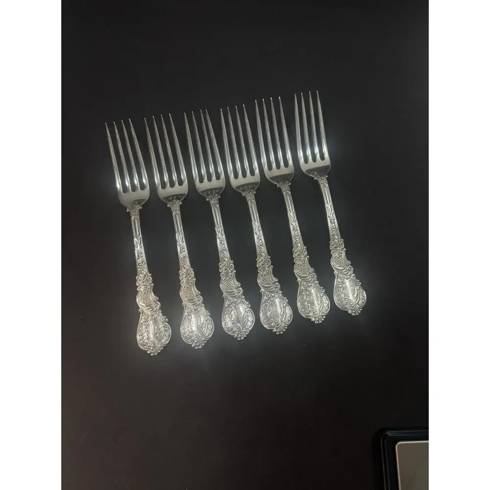 Sterling Silver Gorham DRESDEN 1885 Pattern FORK 6 7/8